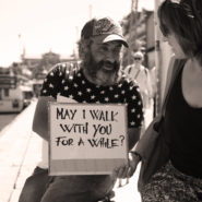 A Romanian man at Kauppatori