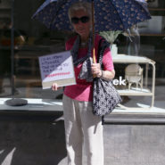 A British woman on a cruise near Stockmann