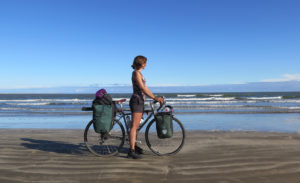 Sissi Korhonen cycling in Brazil