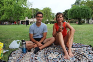 Alan Wagner and Sissi Korhonen in Argentina