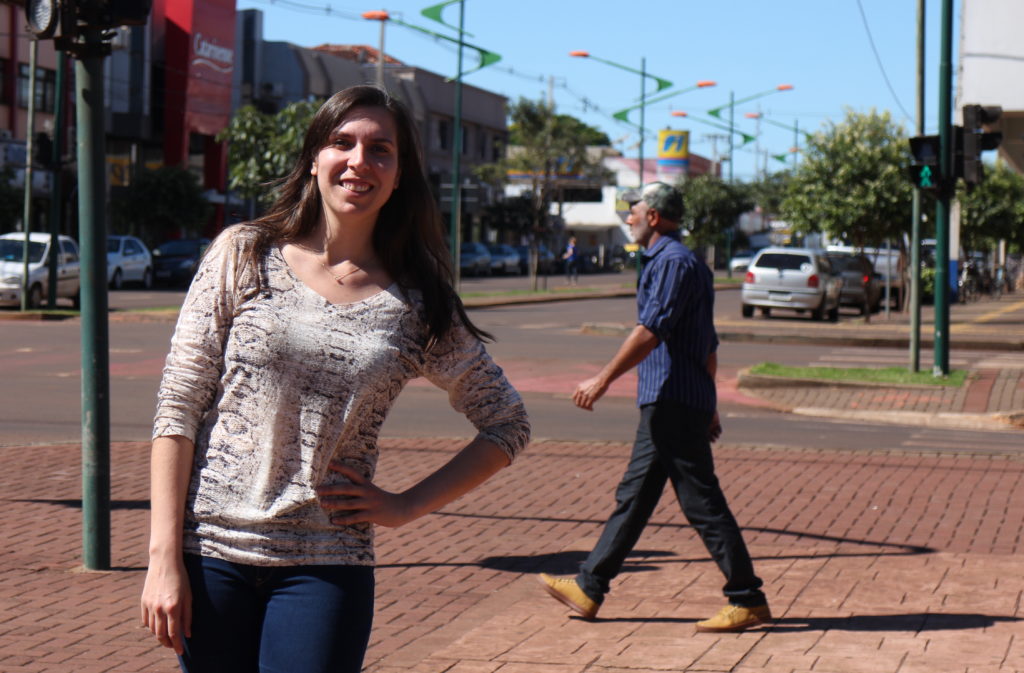 A Brazilian woman in Palotina