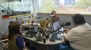 Radio abc with Carlos Schauman