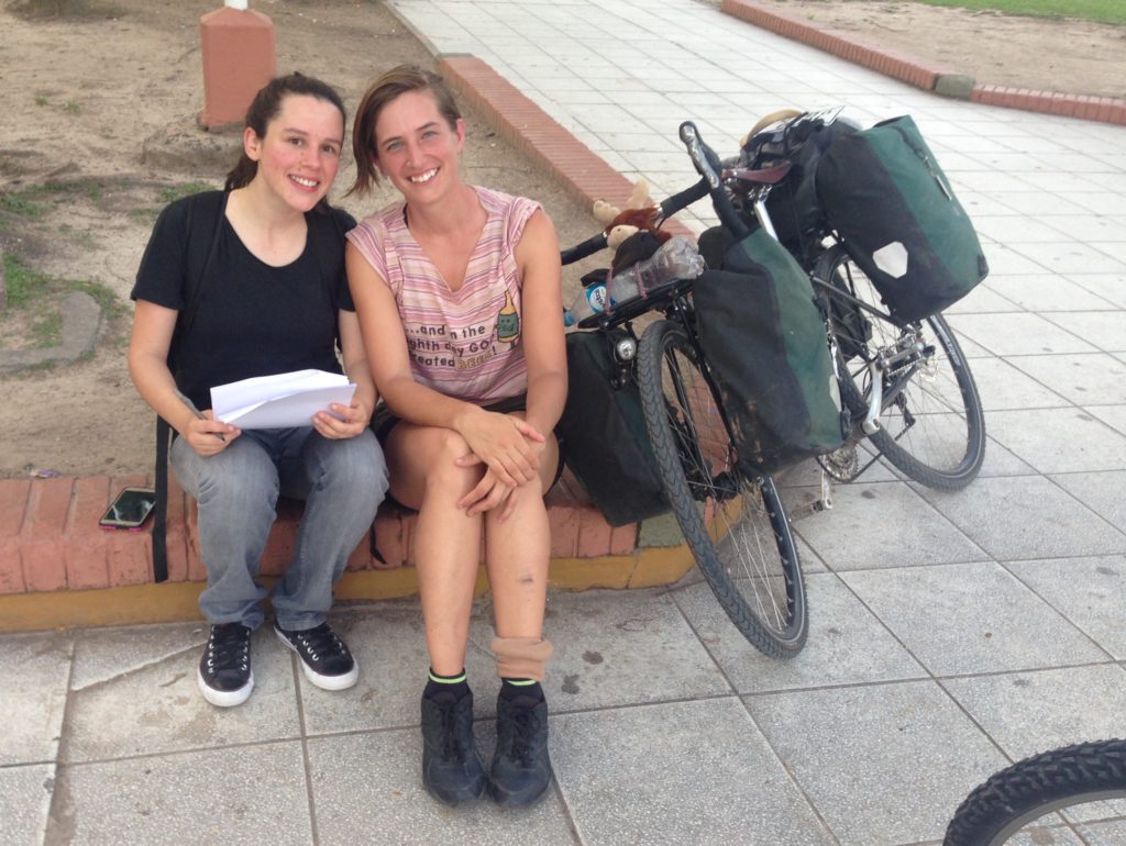 A cyclist in Formosa