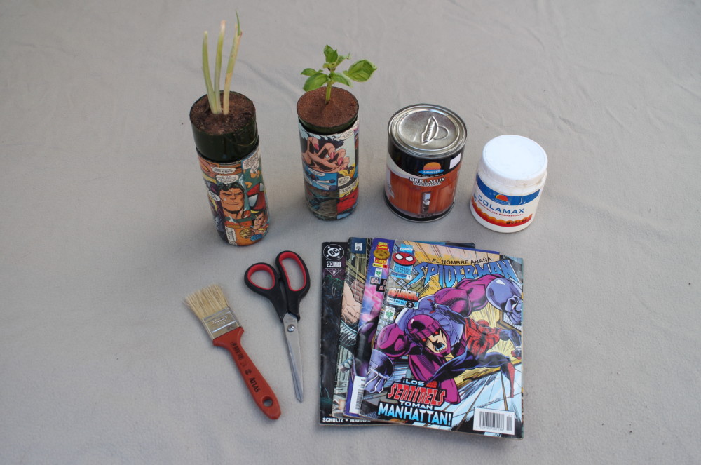 Self watering plant vase